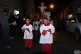 Gran Participación en la PROCESIÓN DEL SILENCIO tradicional en el barrio de La Merced de Cd. Guzmán, Jal.