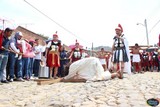 Tradicional VIACRUCIS VIVIENTE en el barrio de San Cayetano de Cd. Guzmán, Jal.