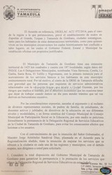 Posicionamiento del Presidente José Luis Amezcua y del Gobierno Municipal respecto a la DRSE de Tamazula