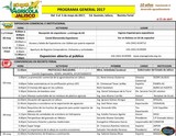 PROGRAMA GENERAL de la Expo Agrícola Jalisco 2017