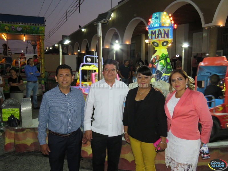 Aspecto del Desfile e Inauguración Oficial de la Feria Zapotiltic 2017