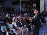 La actuación de Hugo Leonel ambientó a los asistentes en el Teatro de la Feria Zapotiltic 2017