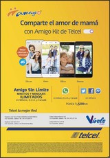Comparte el Amor de Mamá con Amigo Kit de Telcel, aprovechando las promociones de VÍVELO Mobil