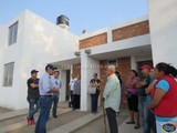 Próximo a realizar entrega, muestran casas a afectados por la falla geológica de la calle Ignacio Mejía