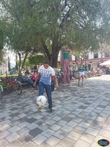 Aspecto de las Dinámicas Futboleras de NISSAN RANCAGUA Cd. Guzmán, festejando a Papá con Excelentes Promociones