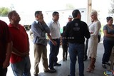 Aspecto de la  Visita de Susana Barajas a las Instalaciones de DICONSA en Zapotiltic, Jal.