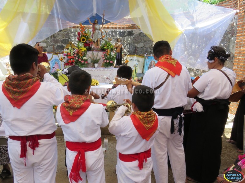 Aspecto del Festejo y Rituales en Paso de San Juan en honor al Bautista