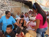 Aspecto del Festejo y Rituales en Paso de San Juan en honor al Bautista