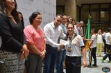 En Zapotlán, Reconocen a los atletas de la Selección Jalisco de Remo, Canotaje y Frontón