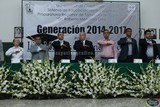 Aspecto del Acto Académico de la Generación 2014-2017 de la Preparatoria Regional de Tamazula, Jal.