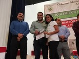 Aspecto de la entrega de Reconocimientos al Mérito Académico Estudiantil 2017 en Tamazula de Gordiano, Jal.