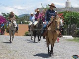 Aspecto de la 2da. Etapa de la Séptima Cabalgata Interestatal por el Camino Real de Colima