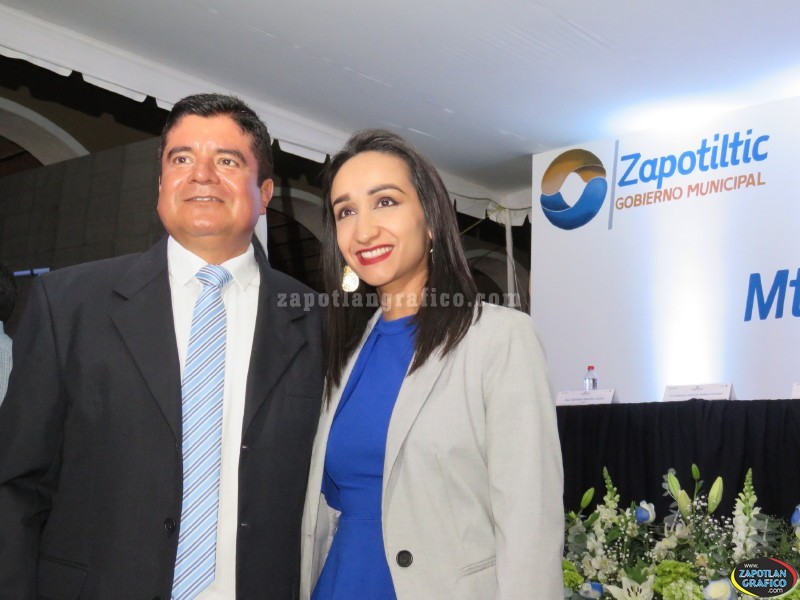 Aspectos del 2do. Informe de Gobierno del Mtro. Rene Santiago Macias en Zapotiltic, Jal.
