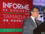 Aspecto del 2do. Informe de Gobierno del Tec. José Luis Amezcua Arias en Tamazula de Gordiano, Jal.
