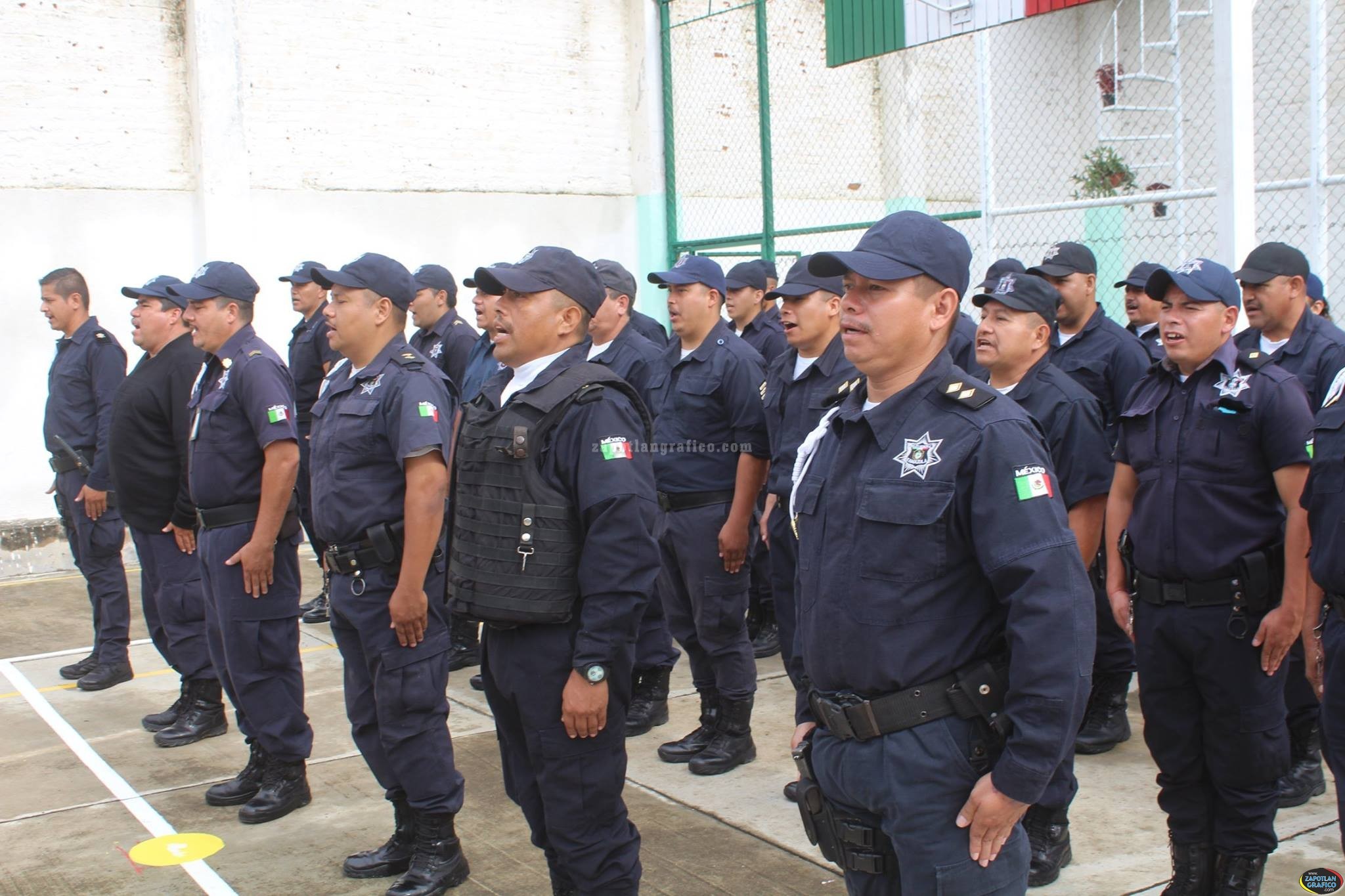 La corporación de Seguridad Publica Municipal de Tamazula continúa con su formación integral.
