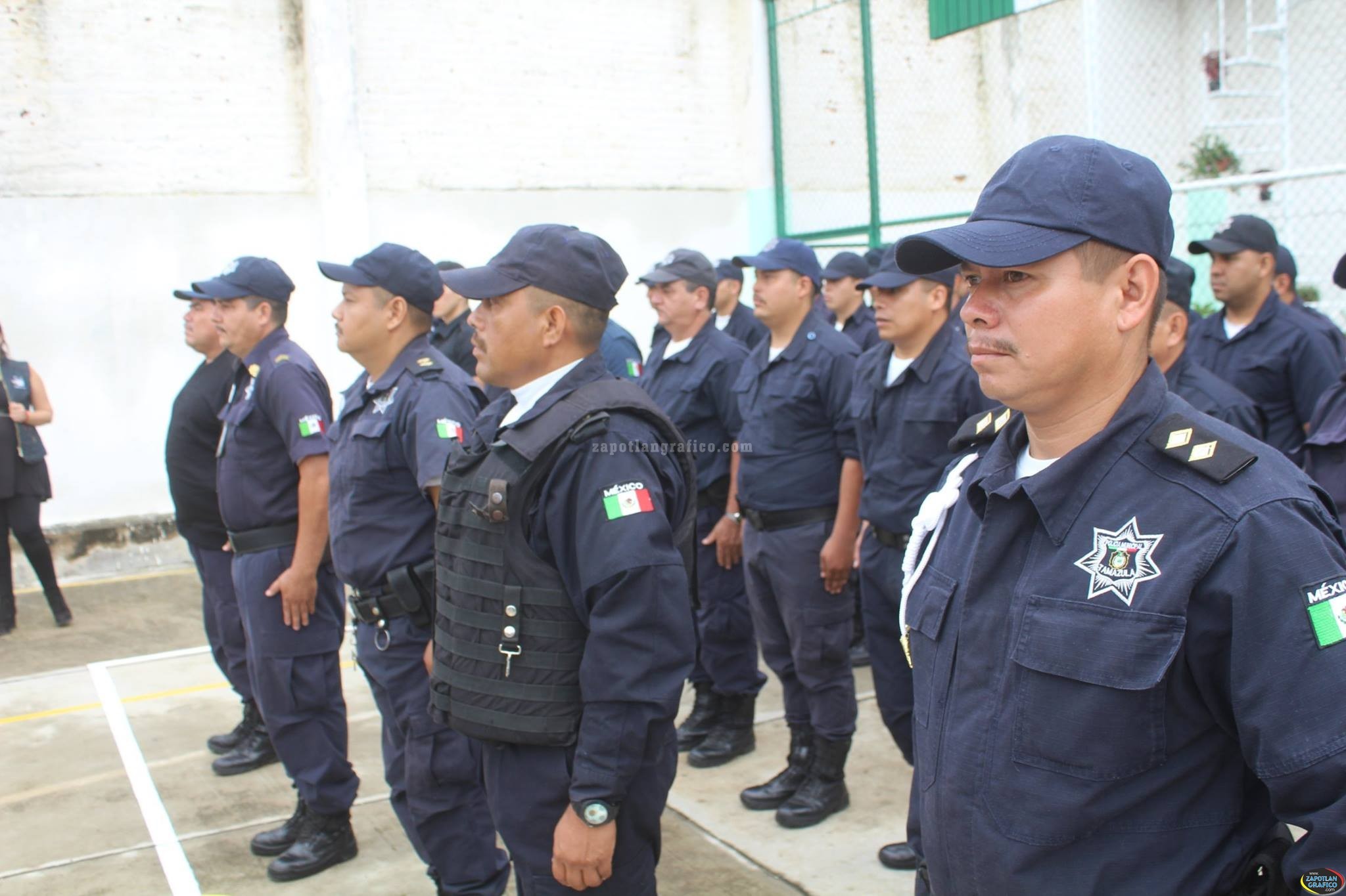 La corporación de Seguridad Publica Municipal de Tamazula continúa con su formación integral.