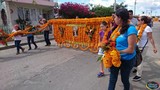 Aspecto del Enroso 2017 en Honor de la Virgen del Rosario en Zapotlán El Grande, Jal.