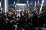 Aspecto de la Presentación de Mike Salazar en el Palenque de la FEria Zapotlán 2017