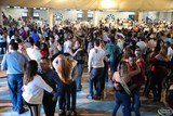 Aspecto del Recibimiento de los Tablajeros en la Feria Zapotlán 2017