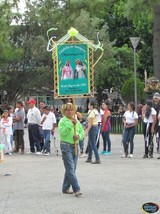 Danzantes y Sonajeros, agradecen con su baile al Patriarca San José en su tradicional Peregrinación Octubrina