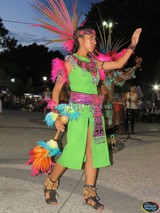 Aspecto del Día del Sonajero y Danzante en Plaza Las Fuentes, dentro del marco de la Feria Zapotlán 2017