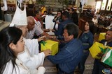 Diariamente llegan cientos de peregrinos a darle Gracias al Patriarca San José