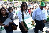 Aspecto de la Peregrinación del Gremio Automotriz en Honor a San José de Zapotlán