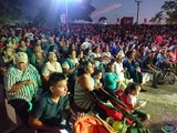 ASpectos del TEATRO DEL PUEBLO en la Feria de Todos los Santos Colima 2017
