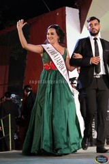 Aspecto de la Coronación de Marielena I Reina de la FEria de Todos los Santos Colima 2017