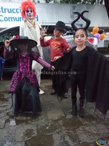 Aspecto del Desfile y Concurso de Halloween en B. A. Training Cd. Guzmán, Jal.