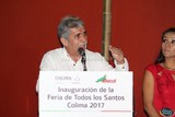 Aspectos de la INAUGURACIÓN de la Feria de Todos los Santos Colima 2017