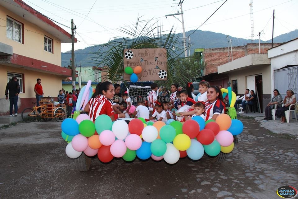 tradicional desfile inaugural de feria de la Delegación del Rincón