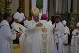 Aspecto de la Recepción del Nuevo Obispo, Monseñor Oscar Campos a la Diócesis de Ciudad Guzmán, Jal.