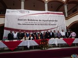 Aspecto de la Sesión Solemne del Ayuntamiento de Tamazula de Gordiano, con motivo del Día Internacional de los Derechos Humanos