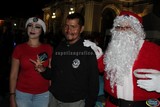 Santa Clauss y Karito de ZapotlanGrafico en la Posada UNION y Tradición organizada por XEMEX La Mexicana y el DIF de Zapotlán
