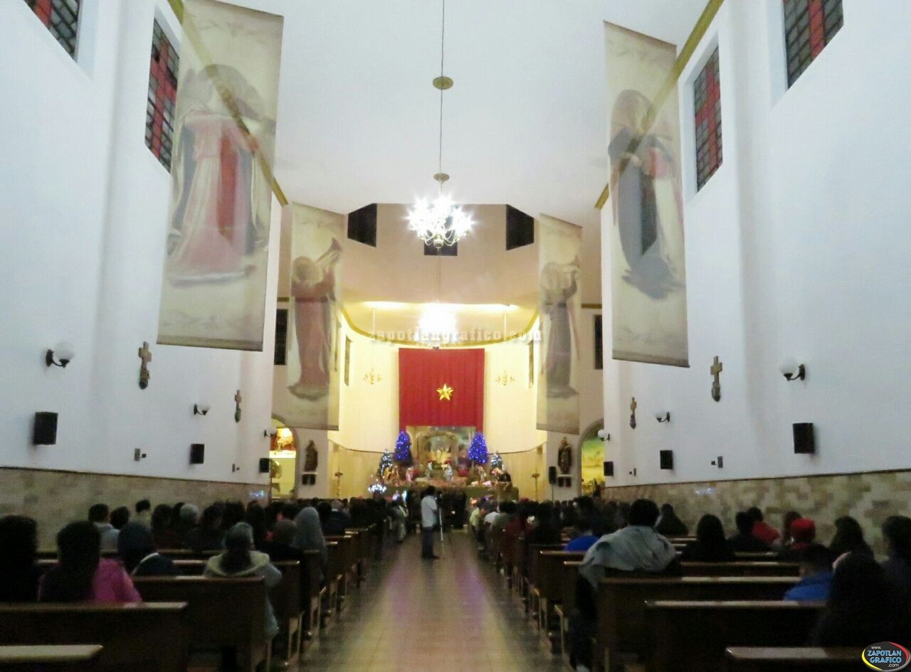 Aspecto del CONCIERTO NAVIDEÑO 2017 en el Templo de La Merced de Cd. Guzmán, Jal.
