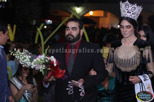 Aspecto del Certamen, resultando electa Lisandra Torres, Reina de la Feria Tamazula 2018