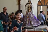 Aspectos de la Ceremonia  de Cambio de Vestuario a la Santísima Virgen del Sagrario de Tamazula 2018