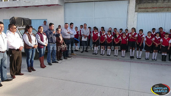 Inauguran Obra de Pavimentación en la Calle Chimalpopoca en la cabecera Municipal de Zapotiltic, Jal.