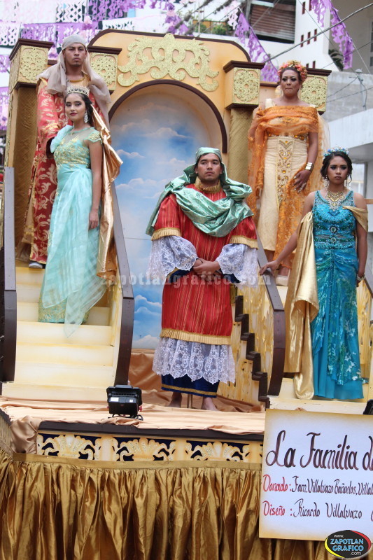 Aspectos del tradicional Desfile de Alegorías y Misa de Función en honor de la Virgen del Sagrario en Tamazula, Jal. (2018)