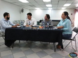 Aspectos de la Reunión de Trabajo del Delegado de la CANACO Jalisco en la Delegación Cd. Guzmán
