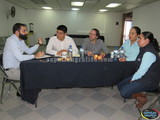 Aspectos de la Reunión de Trabajo del Delegado de la CANACO Jalisco en la Delegación Cd. Guzmán