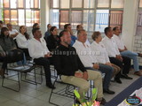 Aspecto de la Toma de Protesta del Mtro Alejandro Rodríguez Retolaza como Nuevo Director de la Preparatoria Regional de Tamazula, Jal.