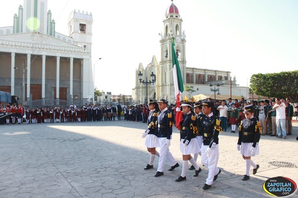 Conmemoran en Zapotiltic Aniversario del Natalicio de Don Benito Juárez