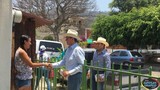 Chava Barajas recorre barrios y calles del Oriente-Sur en Zapotlán El Grande