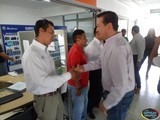 Visita Salvador Barajas al personal de Volkswagen en Ciudad Guzmán
