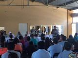 Chava Barajas asiste a reunión con Taxistas de Zapotlán