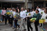 Servidores públicos del Gobierno de Zapotlán el Grande, el Dif Zapotlán el Grande y de más Organismos, participan con alegría y generosidad, en la tradicional peregrinación