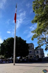 ceremonia conmemorativa del Día De La Bandera