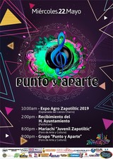 PROGRAMA Miércoles 22 de Mayo en la Feria Zapotiltic 2019